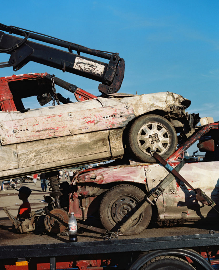 old crushed cars banger racing foxhall stadium