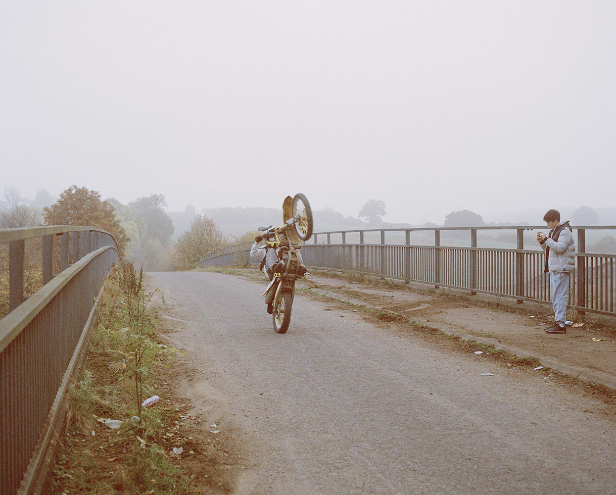 urban dirt biker wheelie bridge spencer murphy croydon