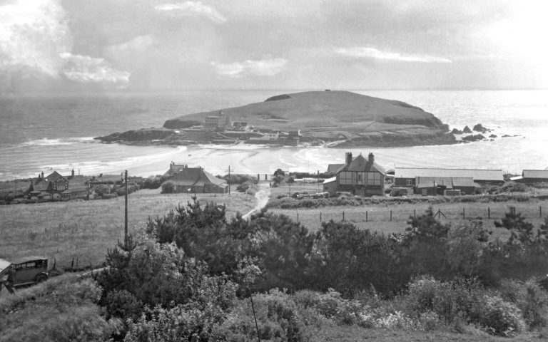 francis frith collection panorama burgh island bigbury on sea devon