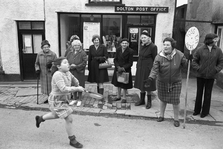 James Ravilious Pancake Race